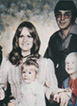 Cobain family portrain, featuring a young Kurt Cobain